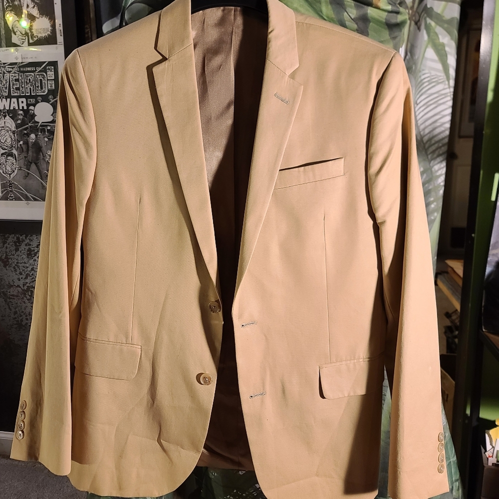 Claiborne slim fit Jacket khaki tan